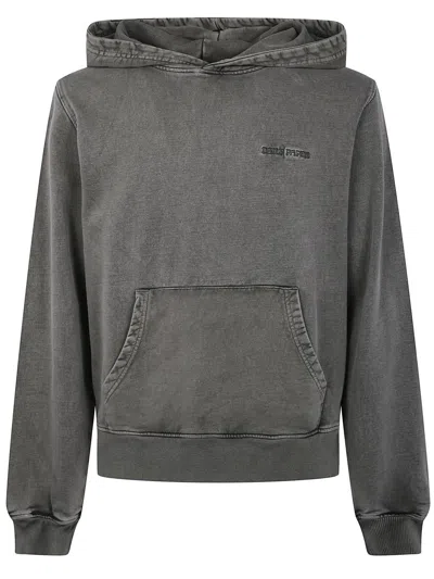 Daily Paper "dias" Washed Hoodie Clothing In Green