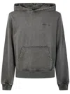 Daily Paper "dias" Washed Hoodie Clothing In Gray