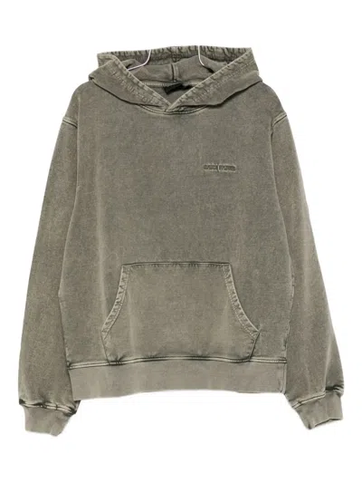 Daily Paper Dias Washed Hoodie In Green