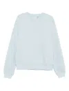 Daily Paper Embroidered-logo Cotton Sweatshirt In Blue
