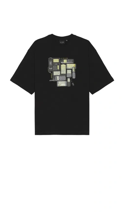 Daily Paper Evolution Oversized T-shirt In Black