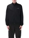 Daily Paper Eward Jacket With Stand-up Collar In Black