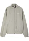 Daily Paper Lightweight Stand-up Collar Eward Jacket In Grey