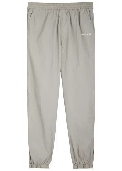 Daily Paper Eward Logo-print Nylon Sweatpants In Grey