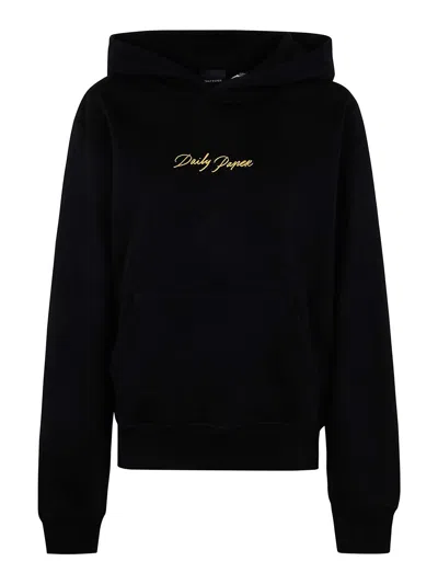 Daily Paper Frame Hoodie In Black