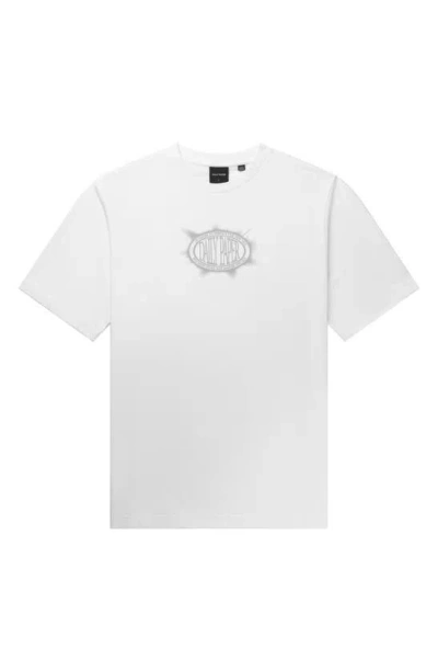 Daily Paper Glow Cotton Graphic T-shirt In White