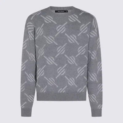 DAILY PAPER GREY COTTON KNITWEAR