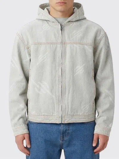 Daily Paper Jacket  Men Color Grey In Gray