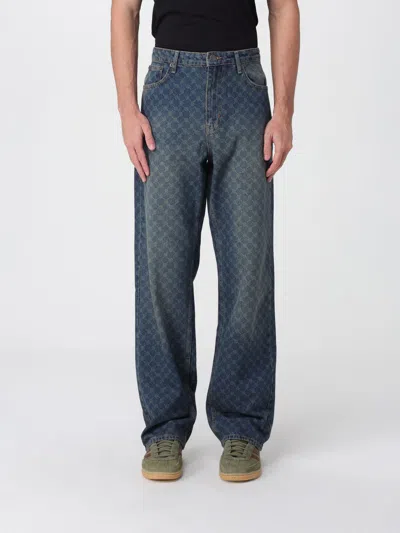 Daily Paper Jeans  Men Color Sand In Blue