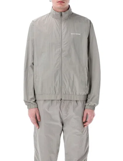 Daily Paper Lightweight Stand-up Collar Eward Jacket In Grey
