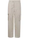 Daily Paper Linen Cargo Pants In Beige