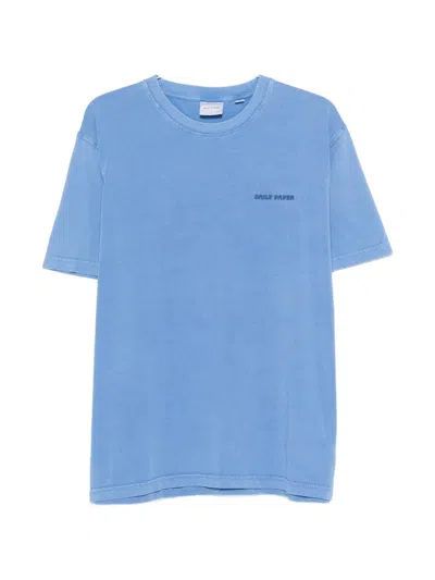 Daily Paper Logo Detail T-shirt In Blue