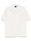 Daily Paper Logo-embroidered Shirt In Neutrals