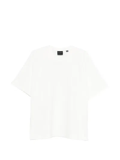 Daily Paper Logo-embroidered T-shirt In White