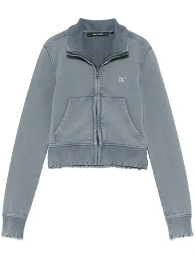 Daily Paper Logo-plaque Sweatshirt In Blue
