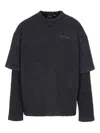 Daily Paper Logo-print T-shirt In Black
