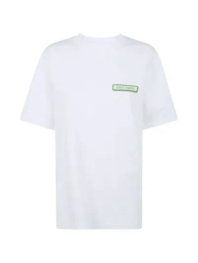 Daily Paper Logo T-shirt In White