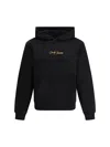 Daily Paper Embroidered-logo Hoodie In Black