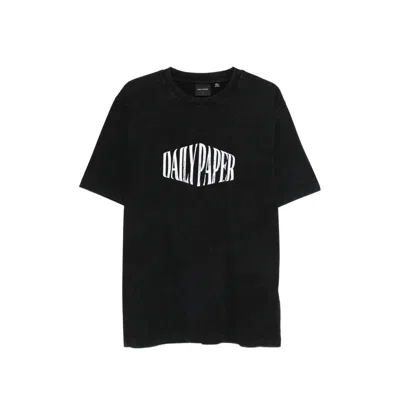 Daily Paper Logo-print T-shirt In Black