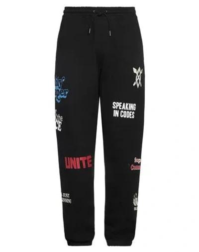 Daily Paper Man Pants Black Size L Cotton