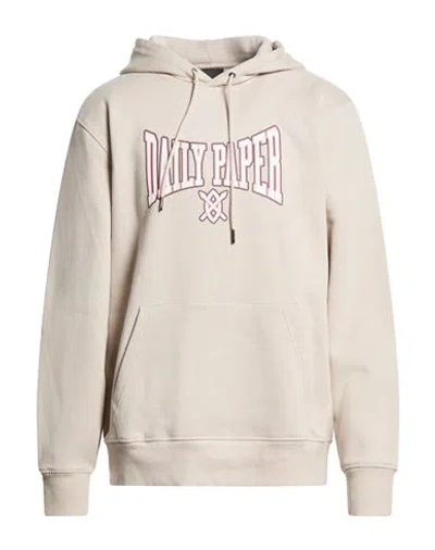 Daily Paper Man Sweatshirt Beige Size L Cotton In Sand