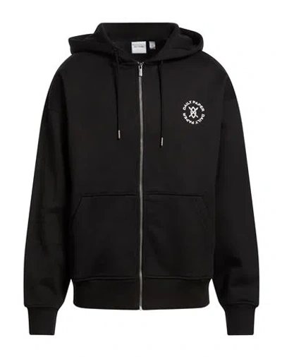 Daily Paper Man Sweatshirt Black Size L Cotton