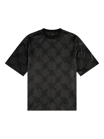 Daily Paper Matchstick Shield-pattern T-shirt In Green