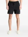 Daily Paper Mehani Logo-print Shorts In Black
