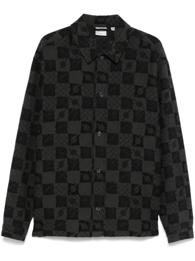 Daily Paper Membuti Chess Shirt In Black