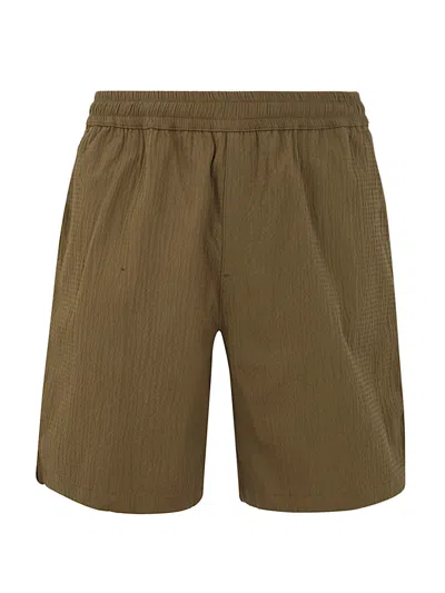 Daily Paper Men's Cotton Shorts In Green