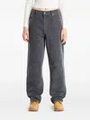 Daily Paper Monogram Workwear Jeans In Gray