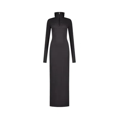 Pre-owned Daily Paper Nefeli Trapped Dress 'obsidian Black' | Men's Size L