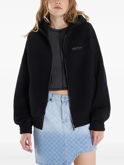 Daily Paper Njeri Hoodie In Black