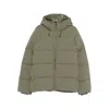 Daily Paper Hooded Puffer Jacket In Green