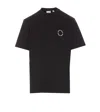 Daily Paper Orbit Schwarzes T-shirt In Nero