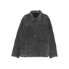 Daily Paper Patterned Pocket Jacket In Gray