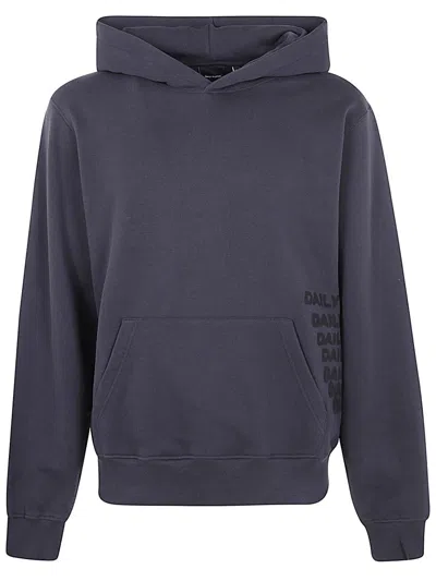 Daily Paper Overload Hoodie Clothing In Washed Black