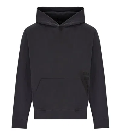 Daily Paper Overload Obsidian Black Hoodie