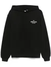 Daily Paper Hand In Hand Cotton Hoodie In Black