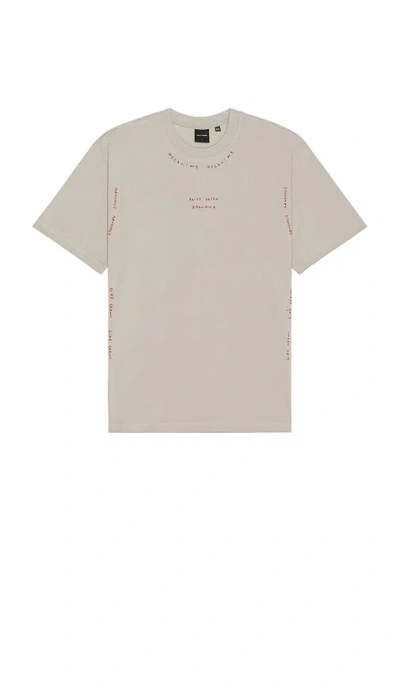 Daily Paper Overwritten T-shirt In Grey