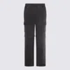Daily Paper Cotton Cargo Trousers In Black