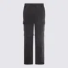 Daily Paper Cotton Cargo Trousers In Black