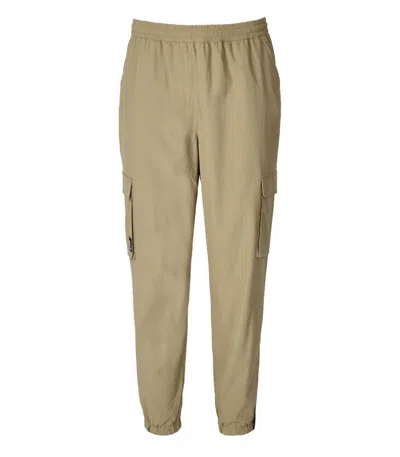 Daily Paper Peyisai Beige Track Pants In Green
