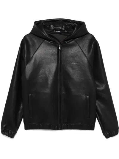 Daily Paper "pu Scuba" Jacket In Black