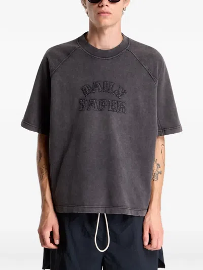 Daily Paper Raglan-sleeve T-shirt In Gray