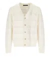 Daily Paper Rajih Off-white Cardigan