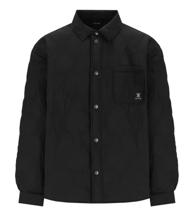 DAILY PAPER RAJUB BLACK OVERSHIRT