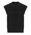 Daily Paper Rashidi Perforated Vest In Black