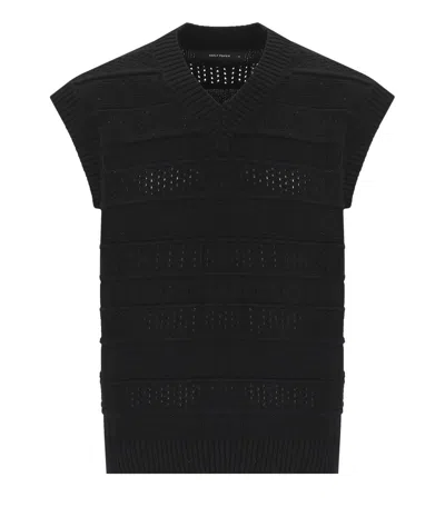 DAILY PAPER RASHIDI BLACK VEST
