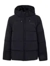 Daily Paper Relaxed Puffer In Black
